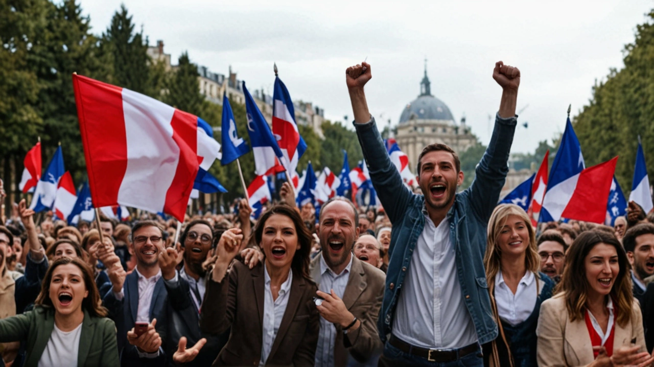 फ्रांस चुनाव 2024 परिणाम अपडेट: बाएं-धड़े के गठबंधन की करिश्माई प्रदर्शन से एक्सिट पोल में बढ़त