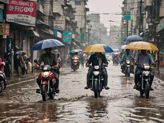 मुंबई में भारी बारिश के चलते ऑरेंज अलर्ट जारी, समुद्र में ऊँची लहरों से बाढ़ का खतरा